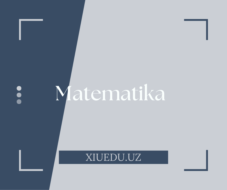 Matematika